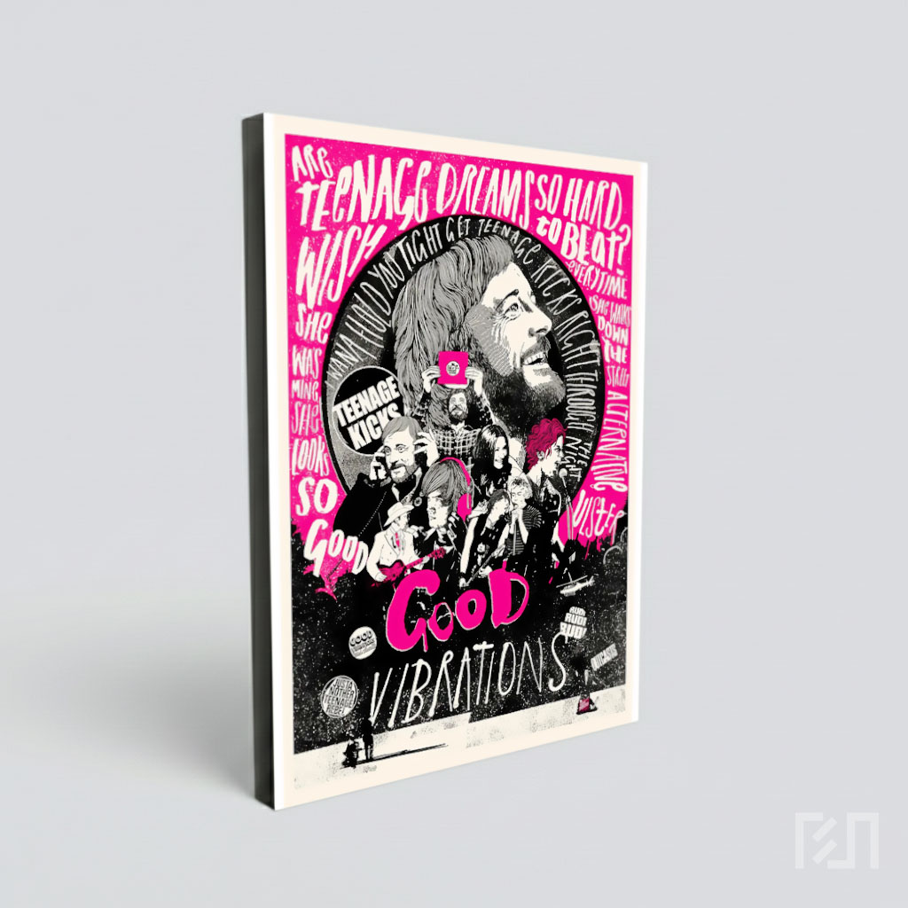 Poster Film Musik Good Vibrations