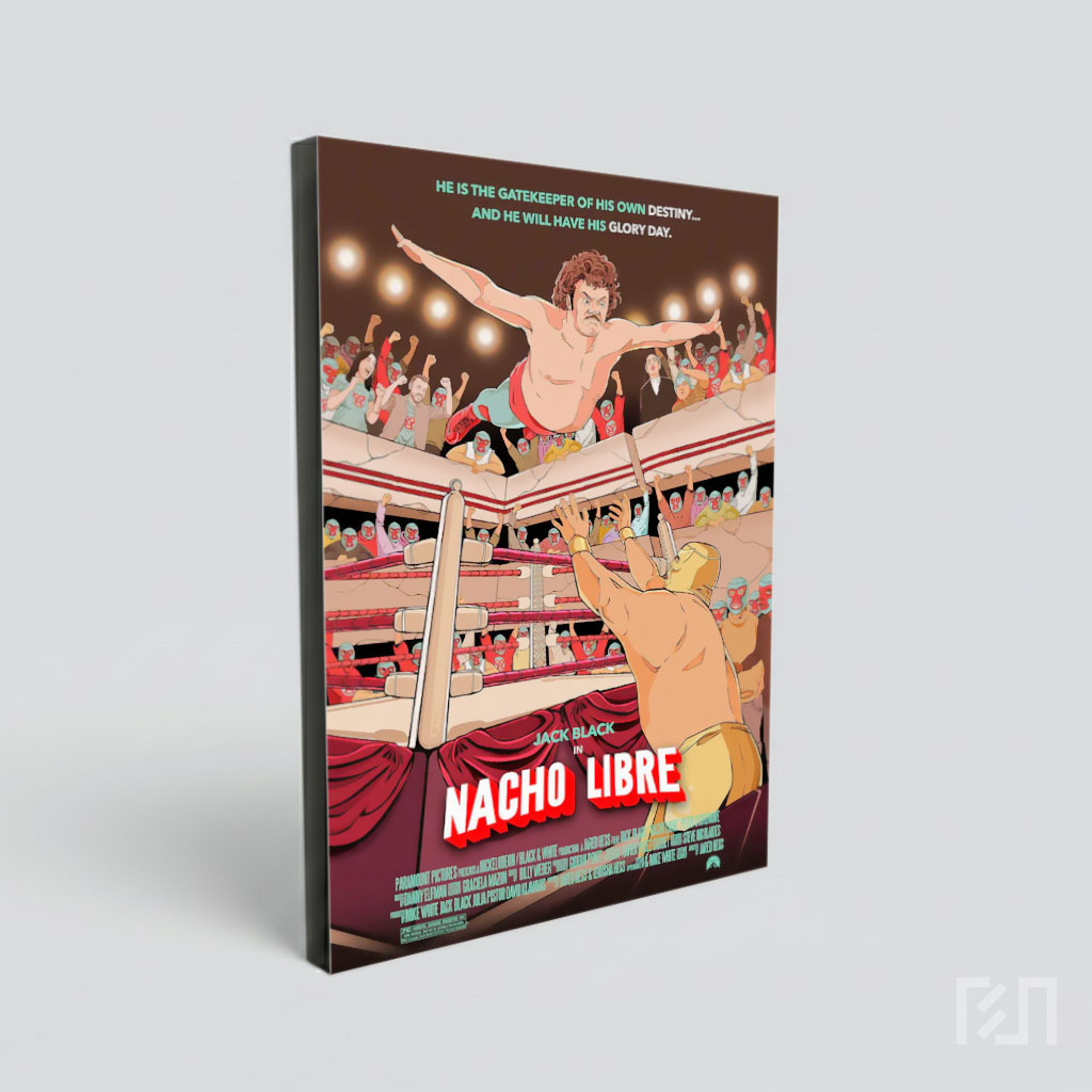 Poster Film Nacho Libre Jack Black