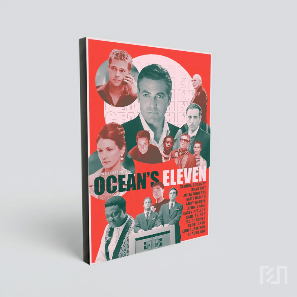 Poster Film Ocean's Eleven Steven Soderbergh