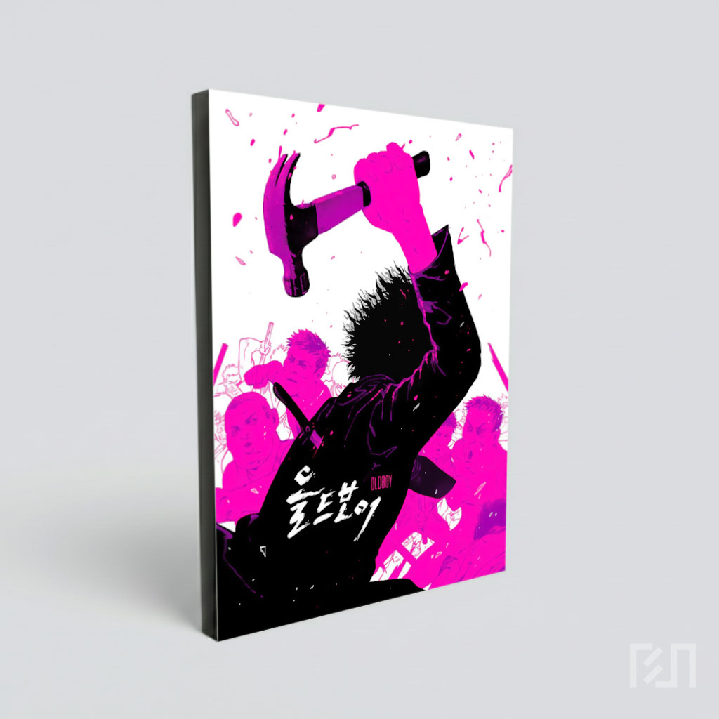 Poster Film Oldboy: Aksi Ikonik dengan Palu