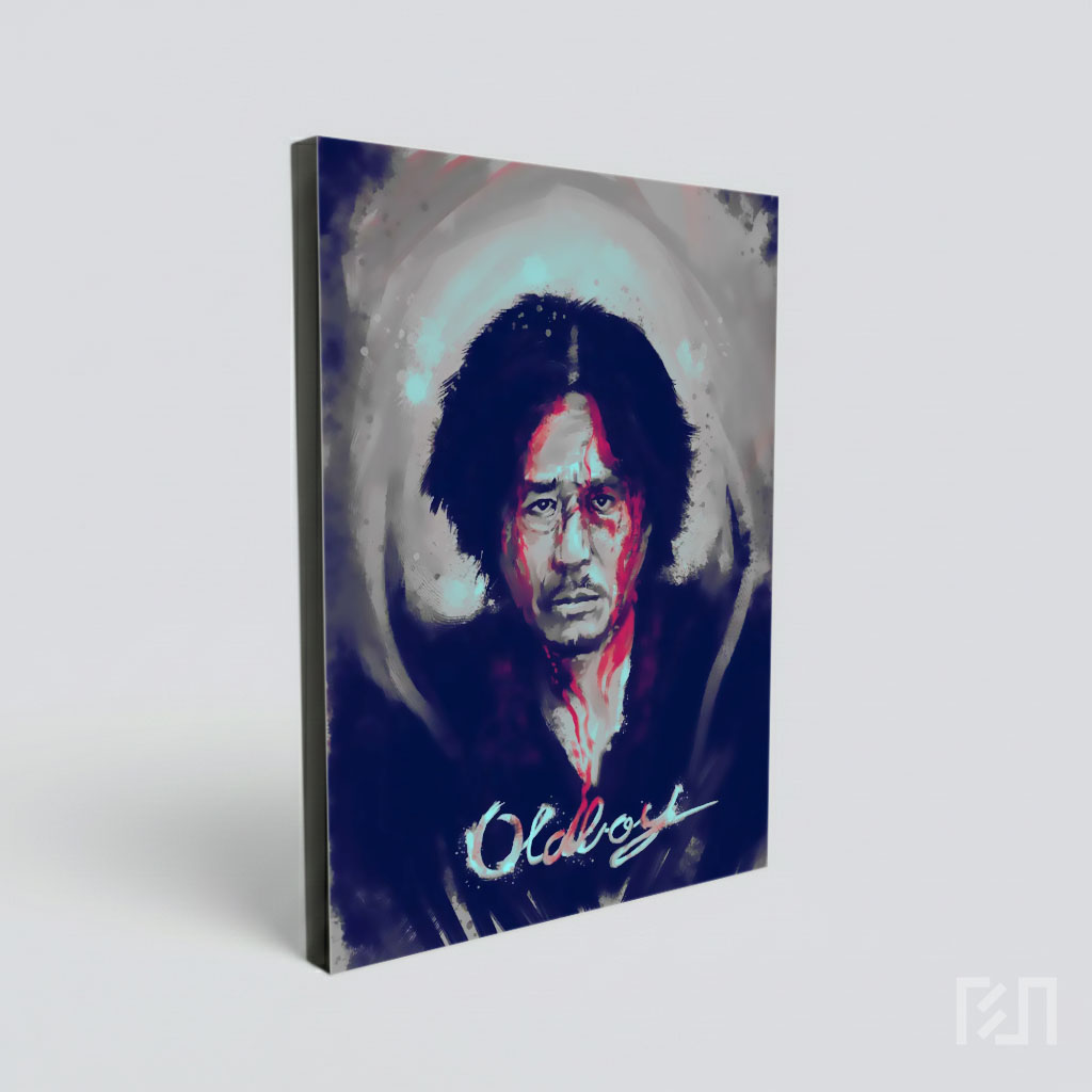 Poster Film Oldboy: Seni Digital Oh Dae-su