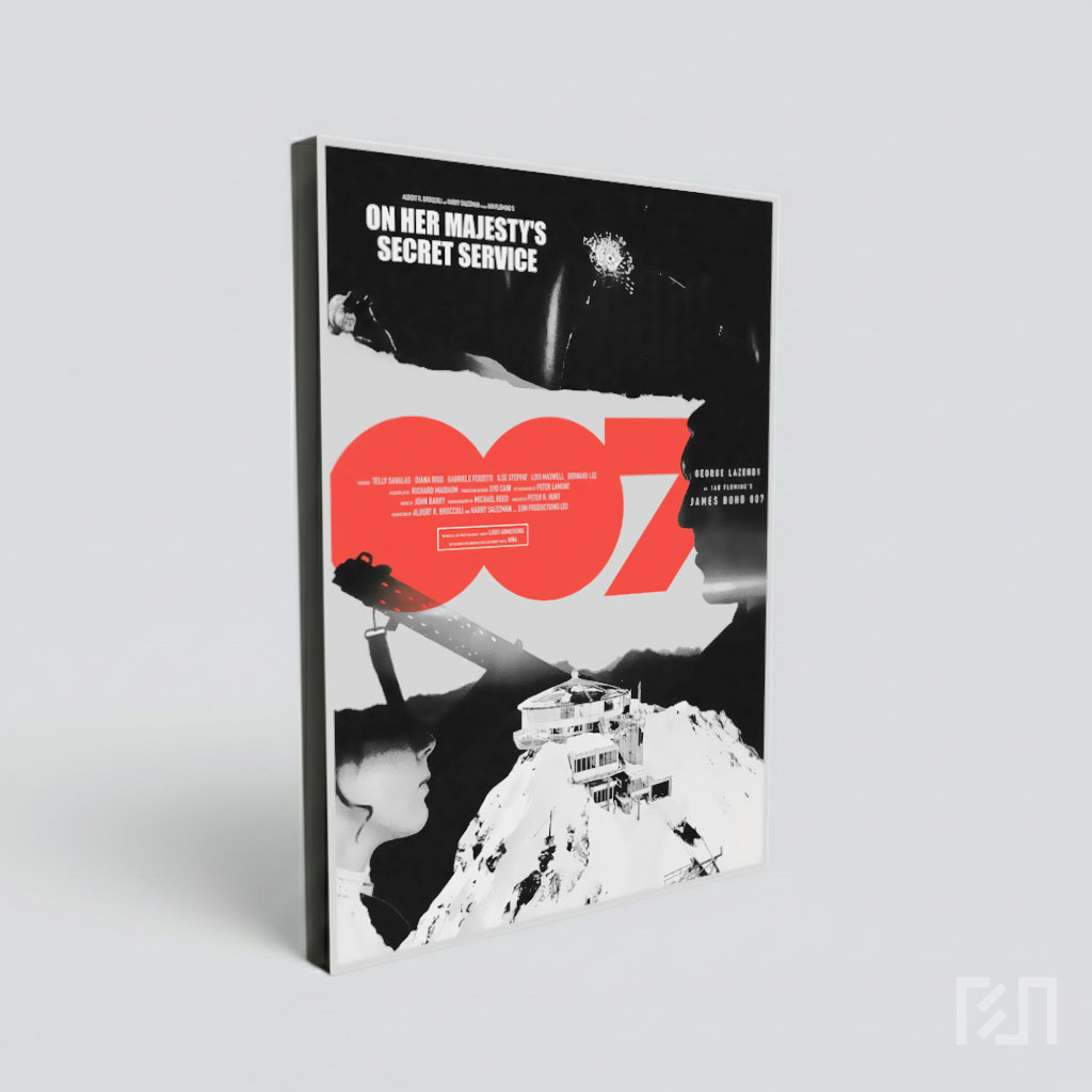 Poster Film On Her Majesty's Secret Service 007
