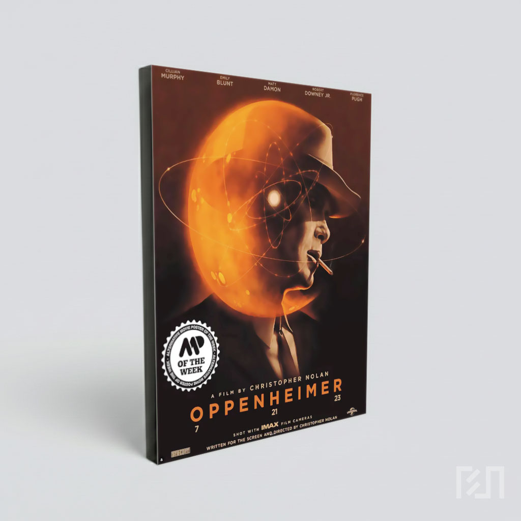Poster Film Oppenheimer Christopher Nolan