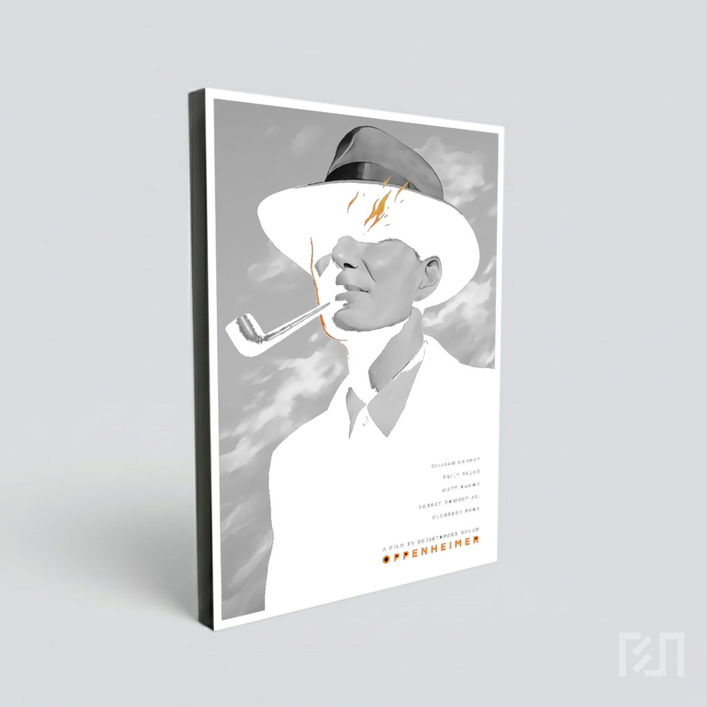Poster Film Oppenheimer Cillian Murphy