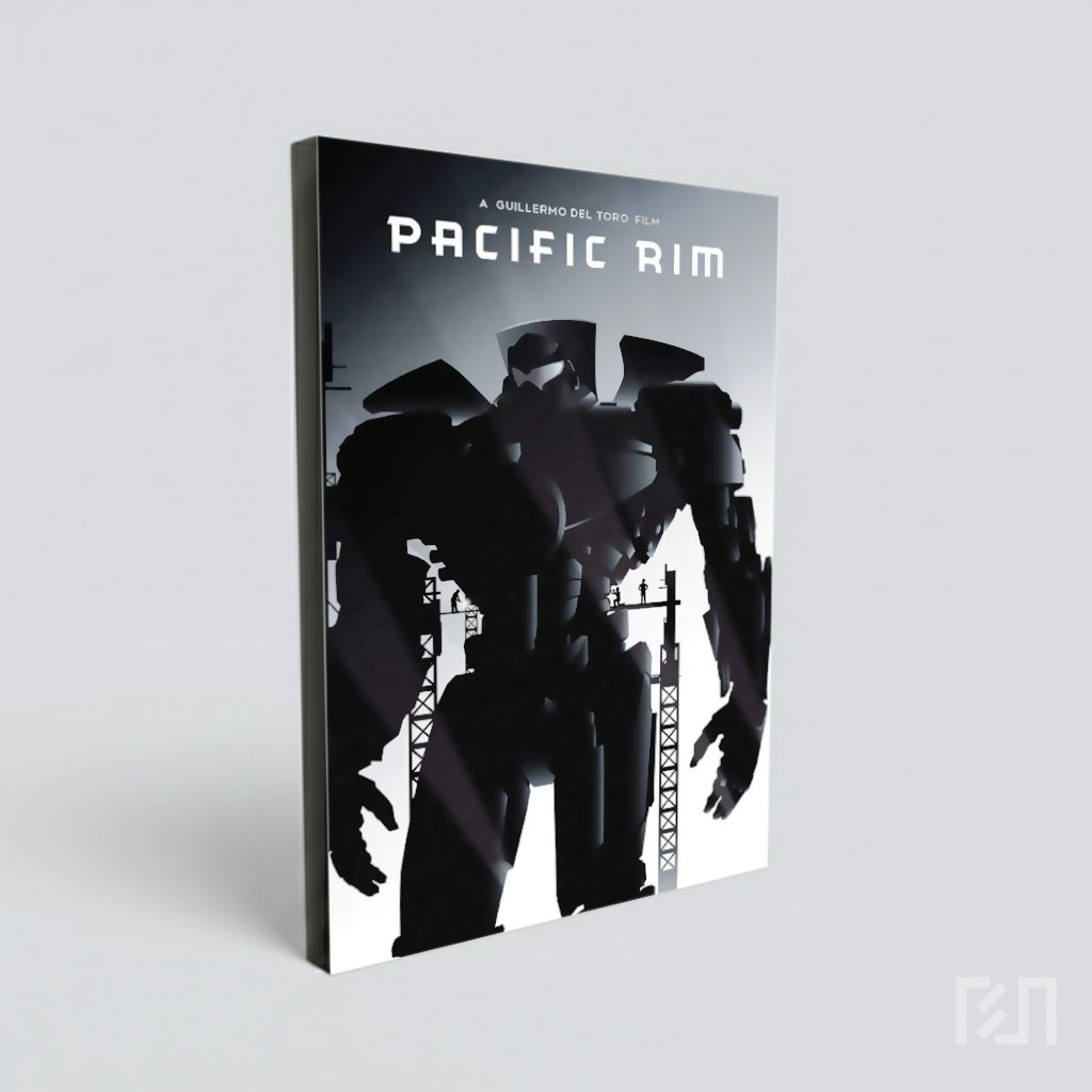 Poster Film Pacific Rim: Jaeger dalam Konstruksi