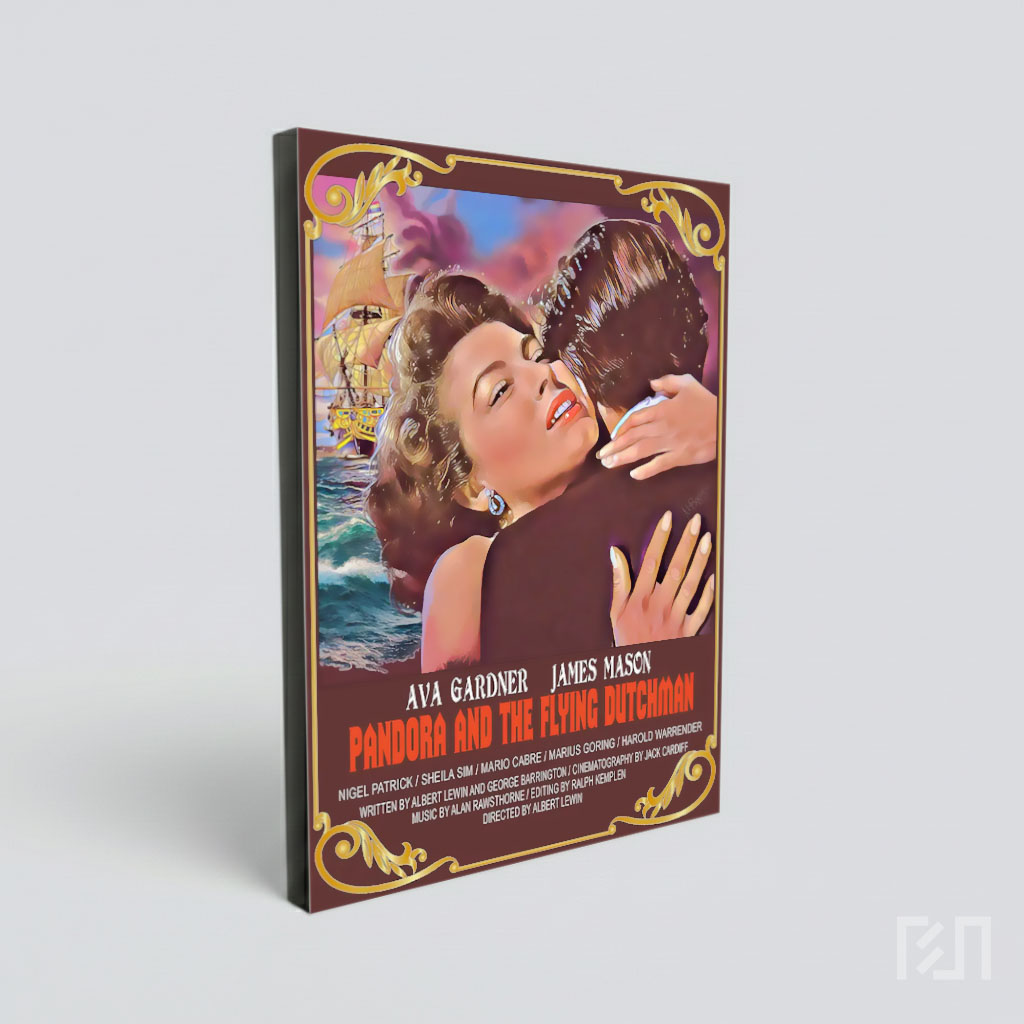 Poster Film Pandora and the Flying Dutchman