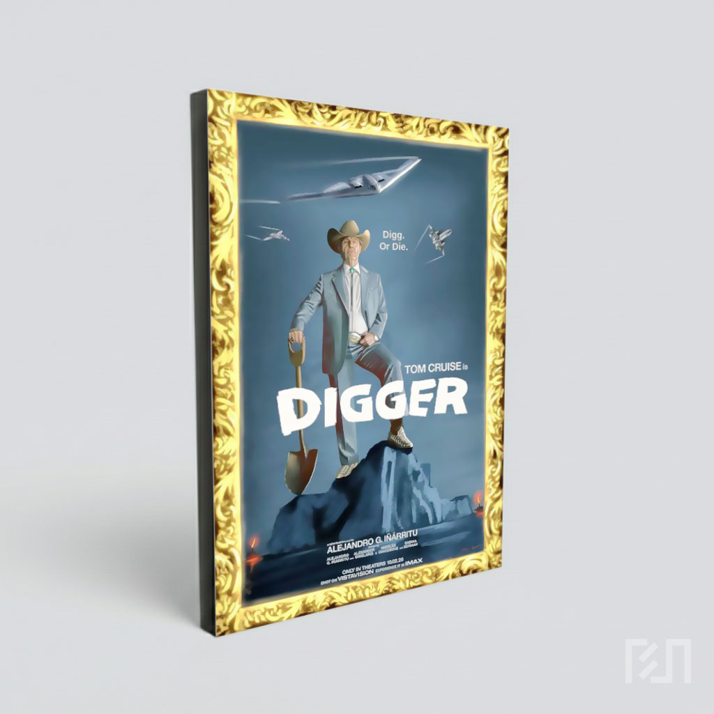 Poster Film Parodi Digger