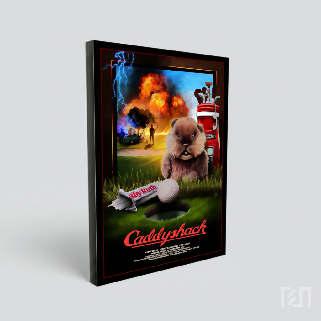 Poster Film Parodi Komedi Caddyshack
