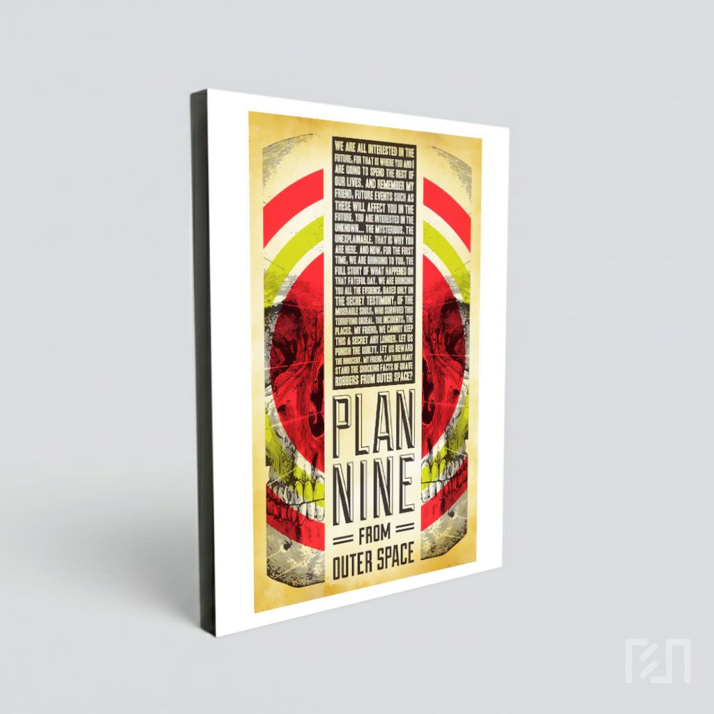 Poster Film Plan Nine from Outer Space