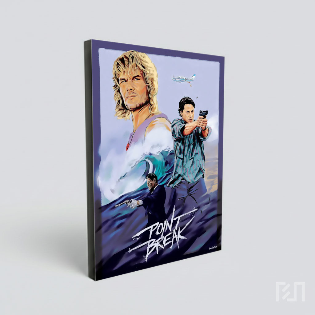 Poster Film Point Break Klasik