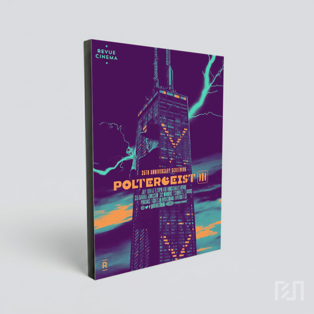Poster Film Poltergeist III 35th Anniversary Screening
