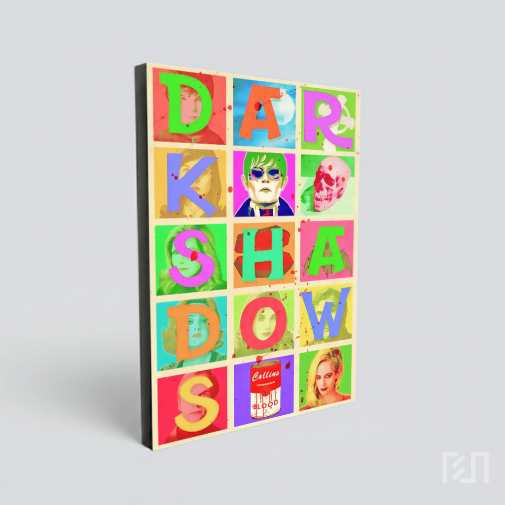 Poster Film Pop Art Gaya Retro