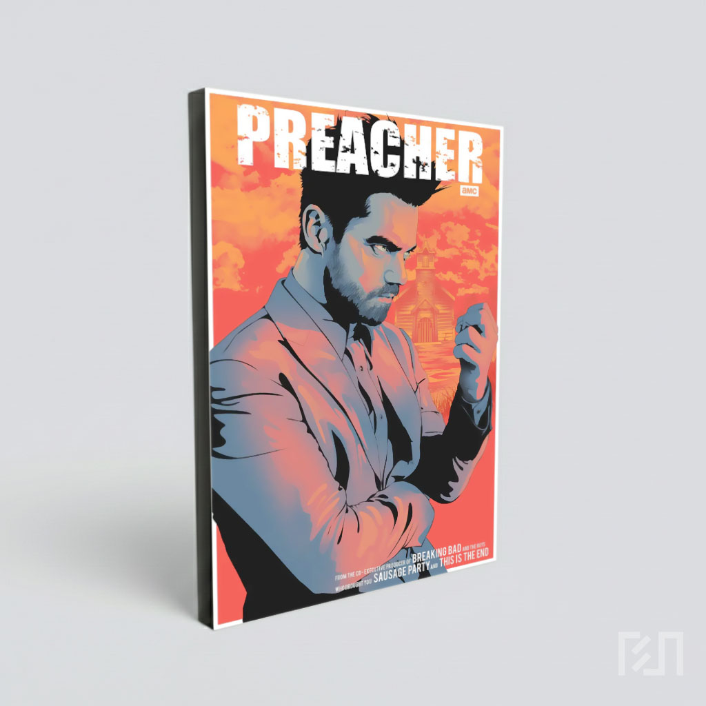 Poster Film Preacher Jesse Custer
