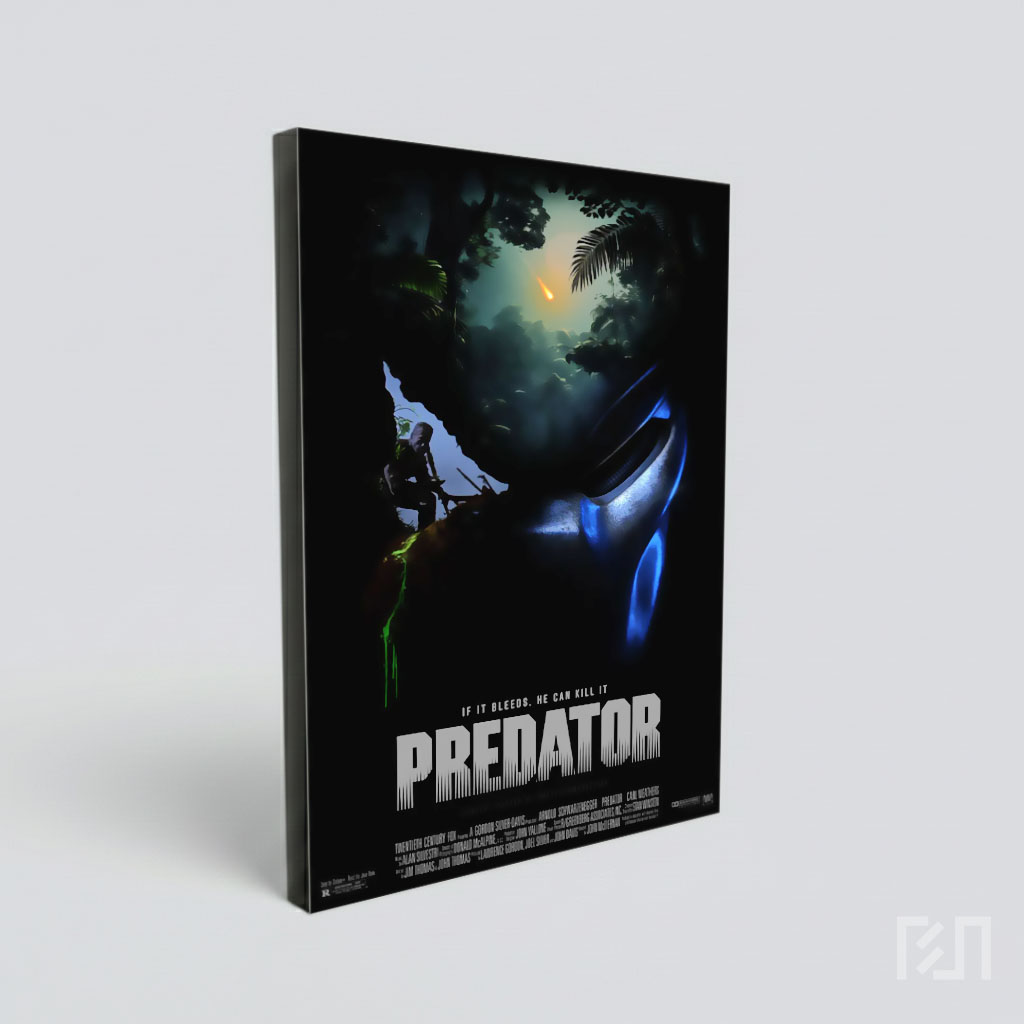 Poster Film Predator: If It Bleeds, He Can Kill It