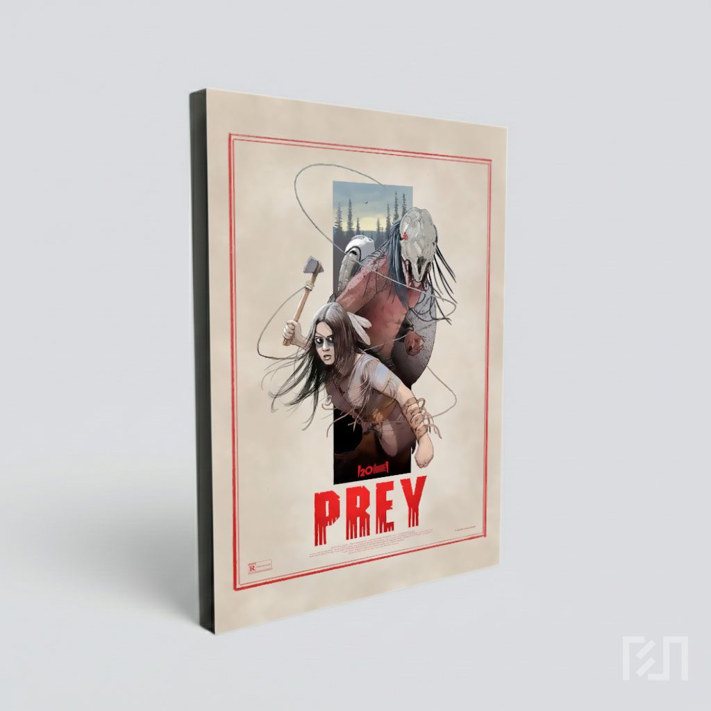 Poster Film Prey: Naru Melawan Predator