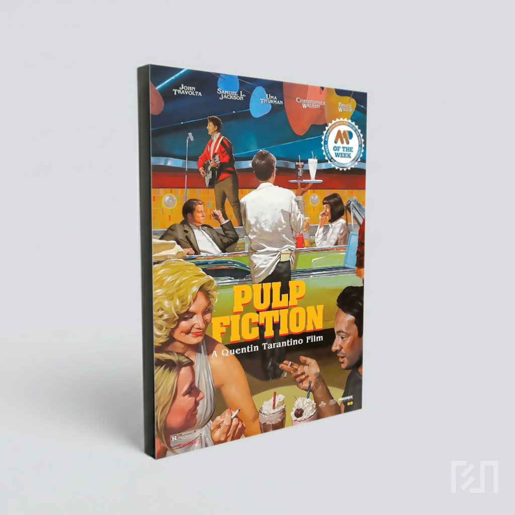 Poster Film Pulp Fiction Karya Quentin Tarantino