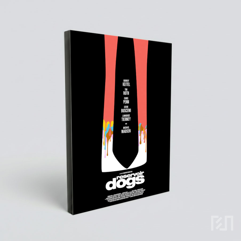 Poster Film Reservoir Dogs Minimalis