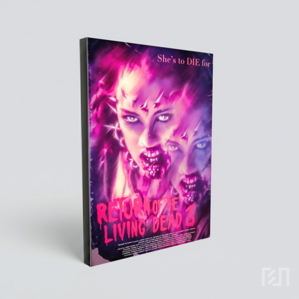 Poster Film Return of the Living Dead 3