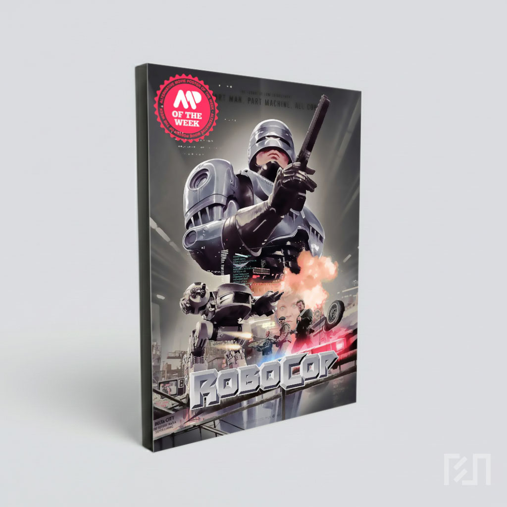 Poster Film Robocop: Aksi Klasik Fiksi Ilmiah