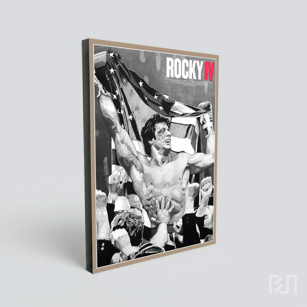 Poster Film Rocky IV Sylvester Stallone