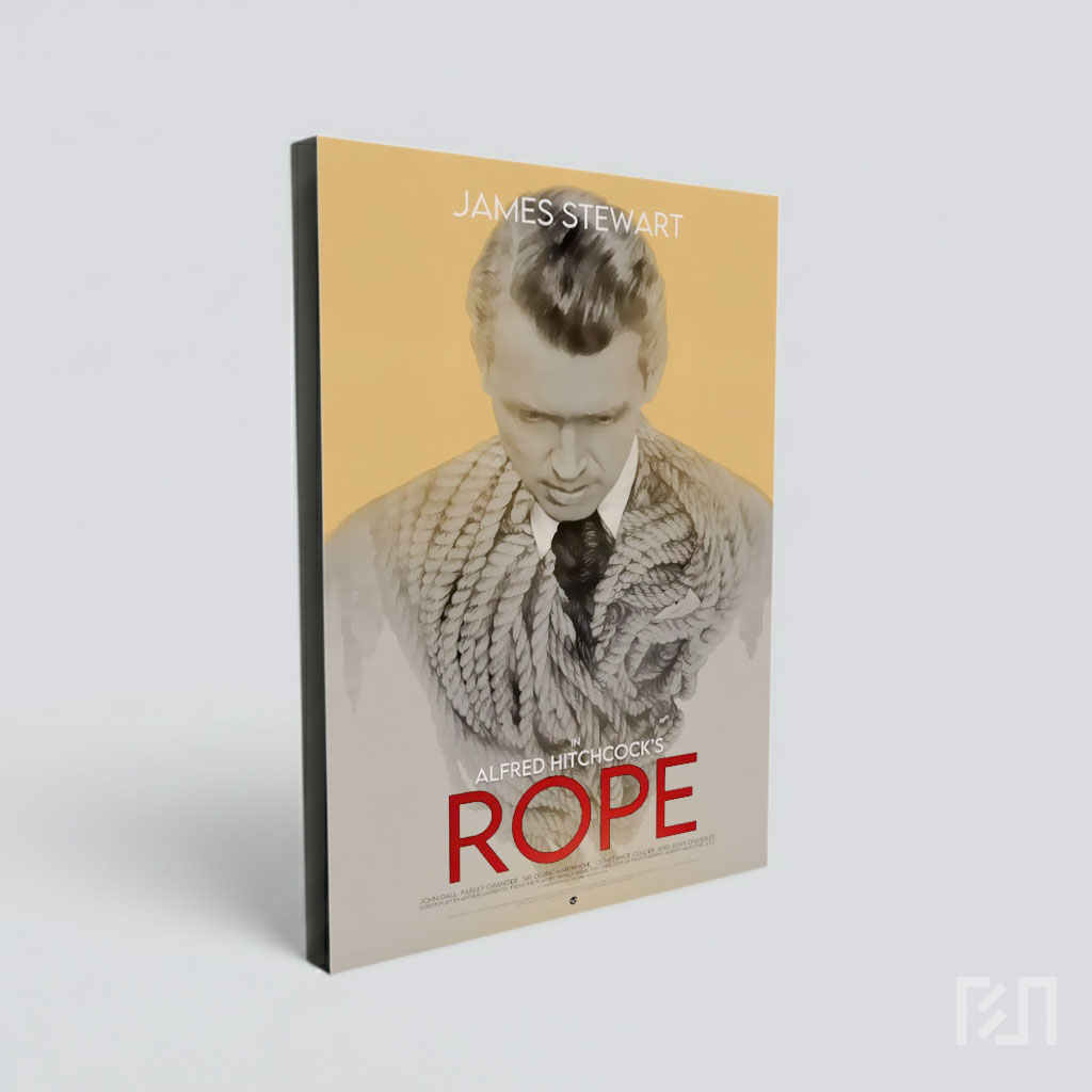 Poster Film Rope Karya Alfred Hitchcock
