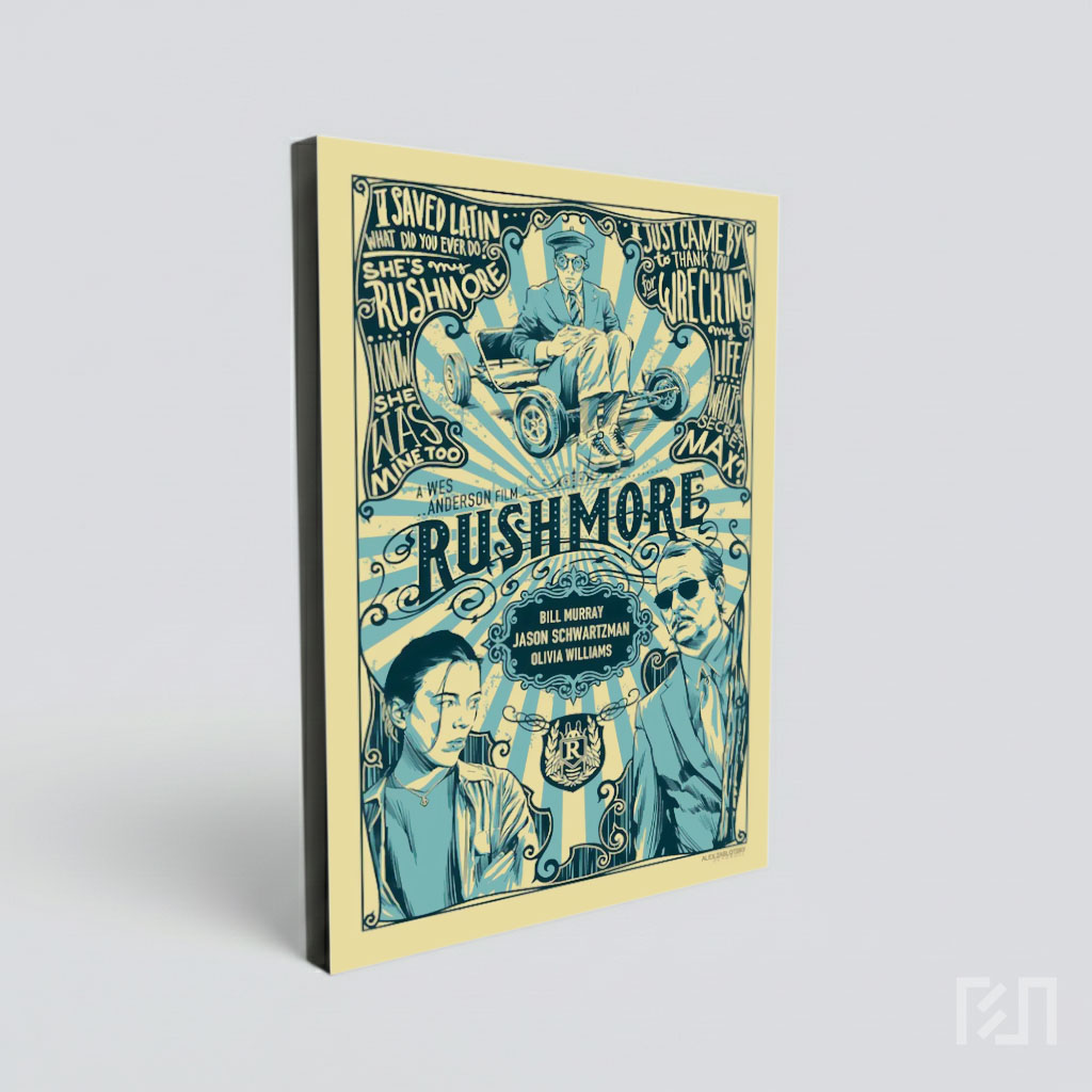 Poster Film Rushmore Karya Wes Anderson