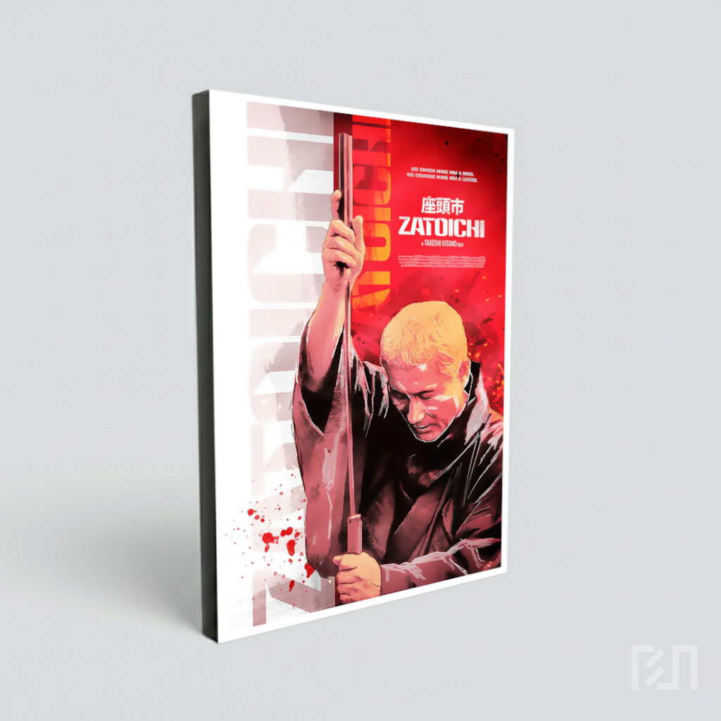 Poster Film Samurai Zatoichi Karya Takeshi Kitano