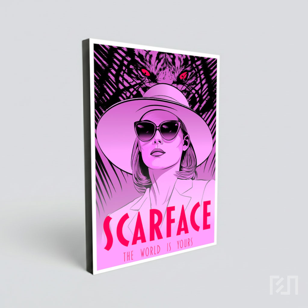 Poster Film Scarface Elvira Hancock