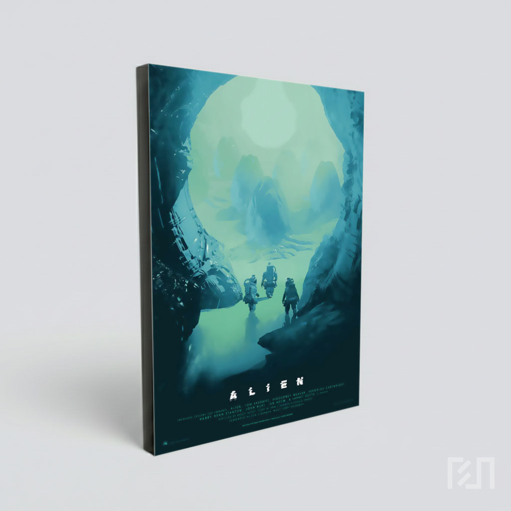 Poster Film Sci-Fi Alien