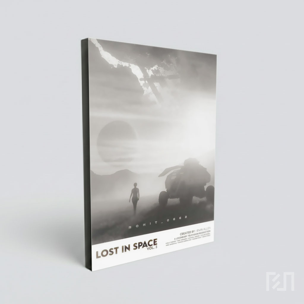 Poster Film Sci-Fi Atmosferik