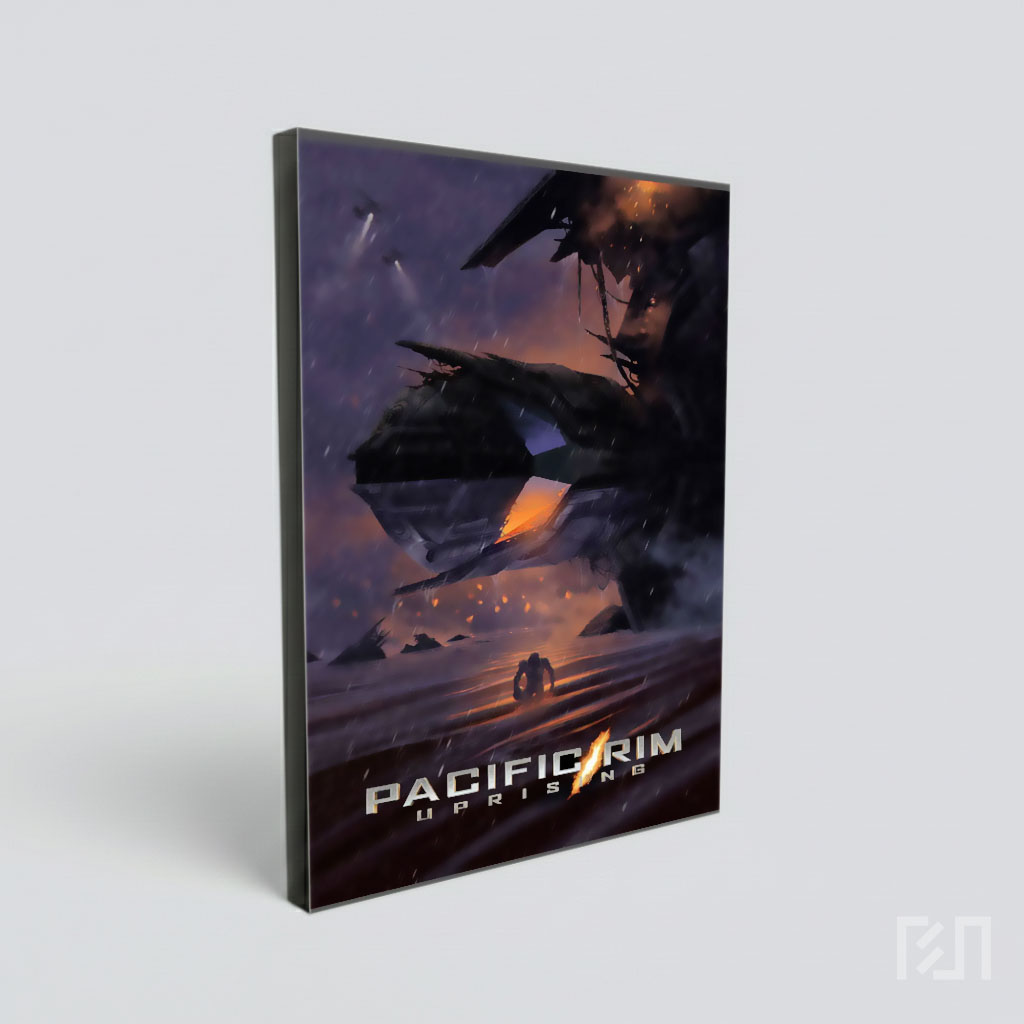 Poster Film Sci-Fi: Prajurit di Tengah Hujan