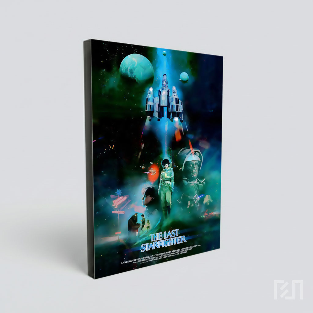 Poster Film Sci-Fi Ruang Angkasa