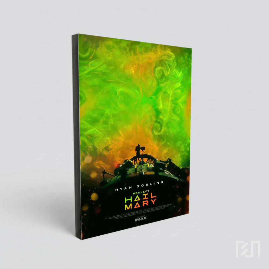 Poster Film Sci-Fi Ryan Gosling Project Hail Mary