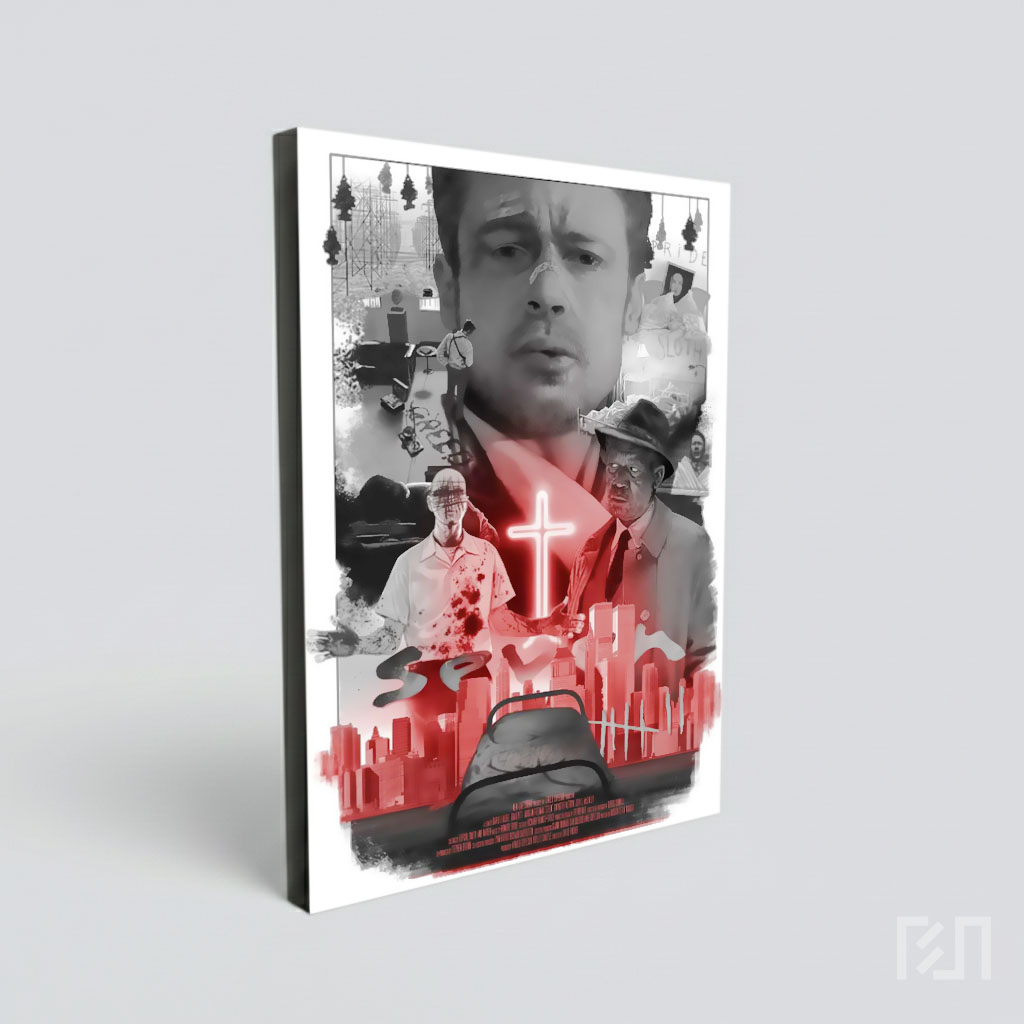Poster Film Se7en: Thriller Kriminal Klasik