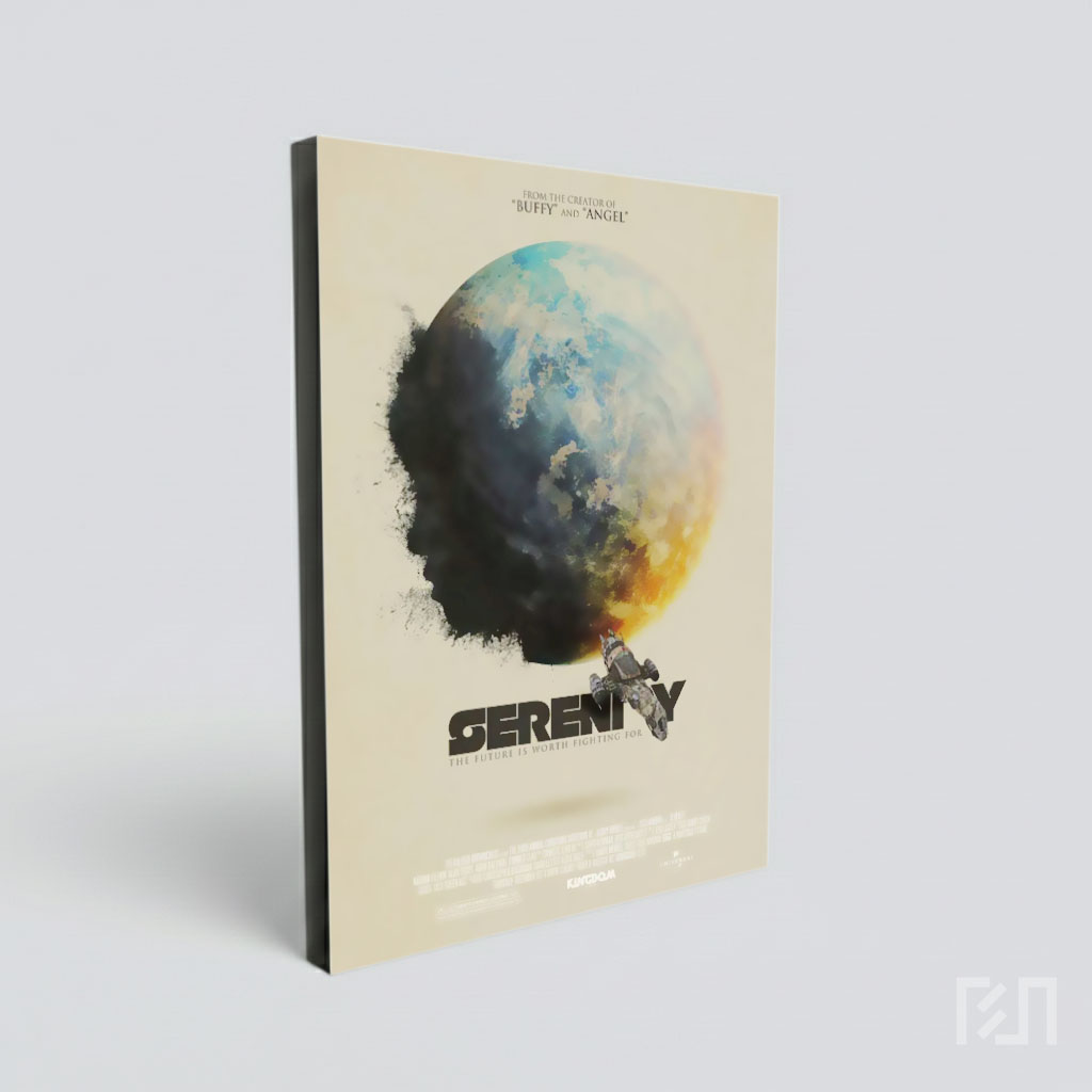 Poster Film Serenity (2005) - Sci-Fi Klasik
