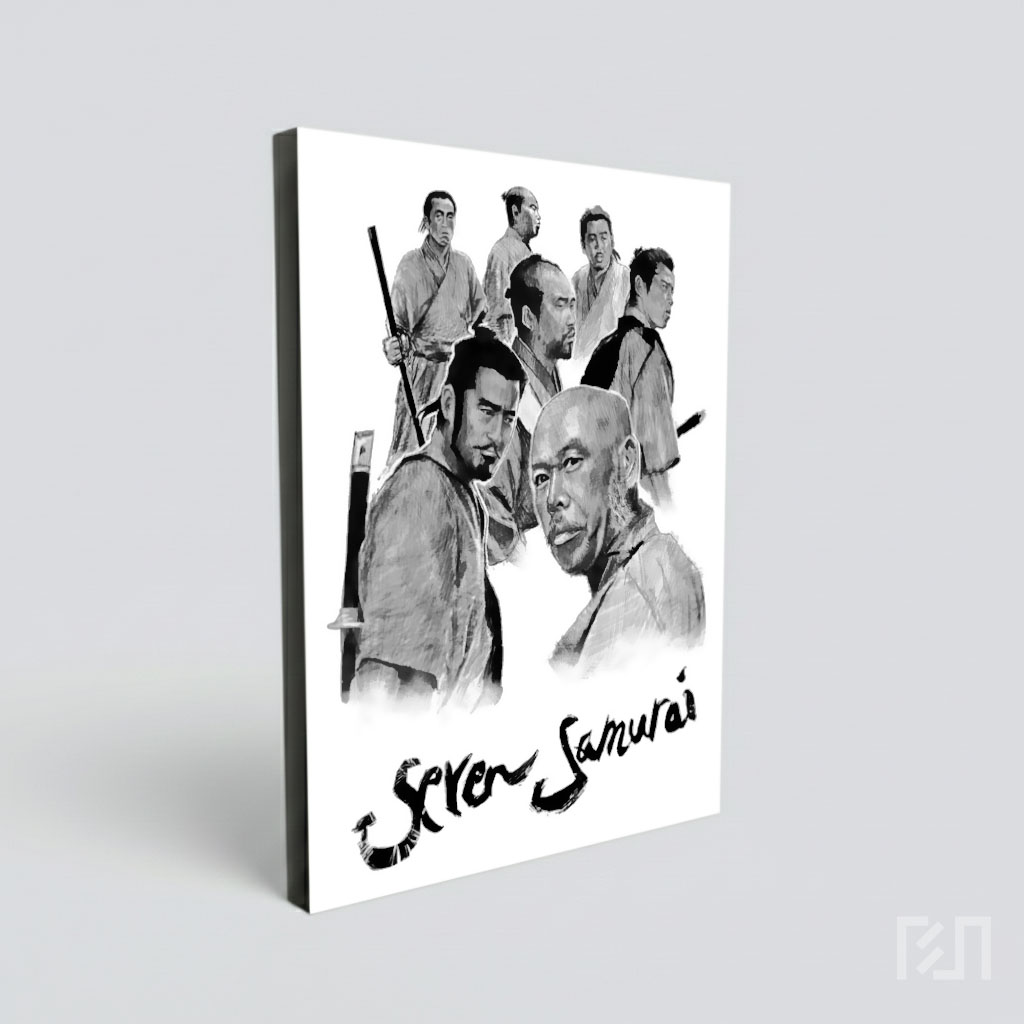 Poster Film Seven Samurai Karya Akira Kurosawa