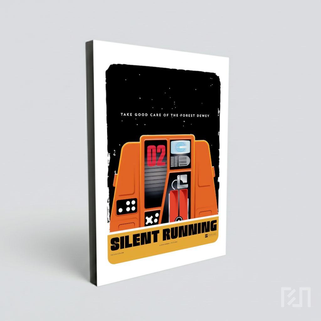 Poster Film Silent Running - Dewey Robot