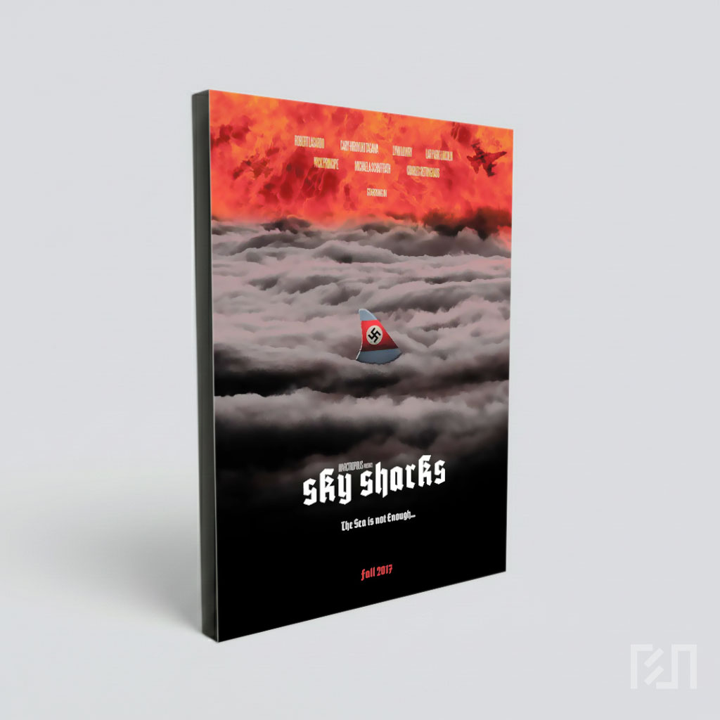 Poster Film Sky Sharks