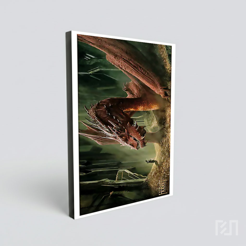 Poster Film Smaug dari The Hobbit
