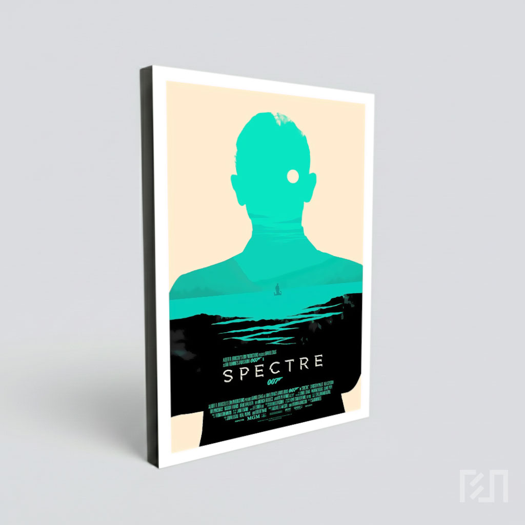 Poster Film Spectre Minimalis