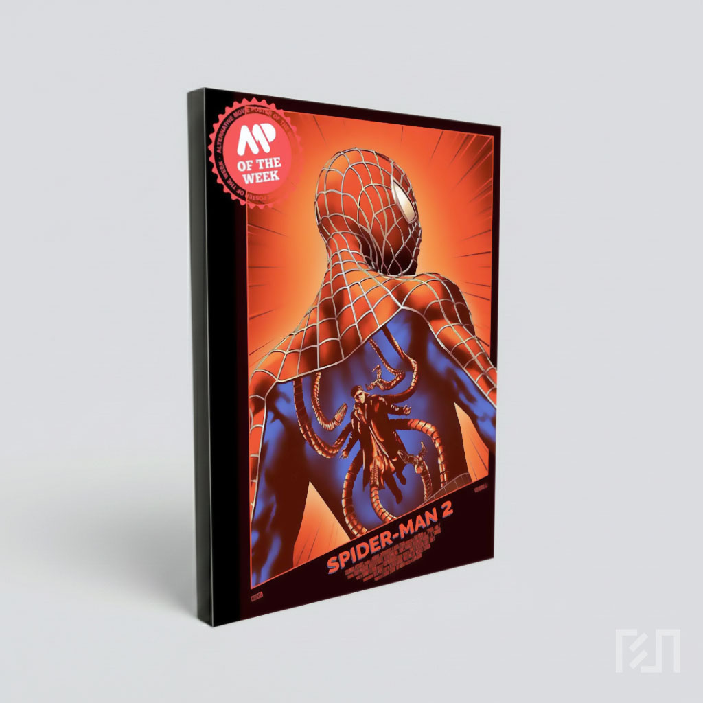Poster Film Spider-Man 2: Spider-Man vs Doctor Octopus