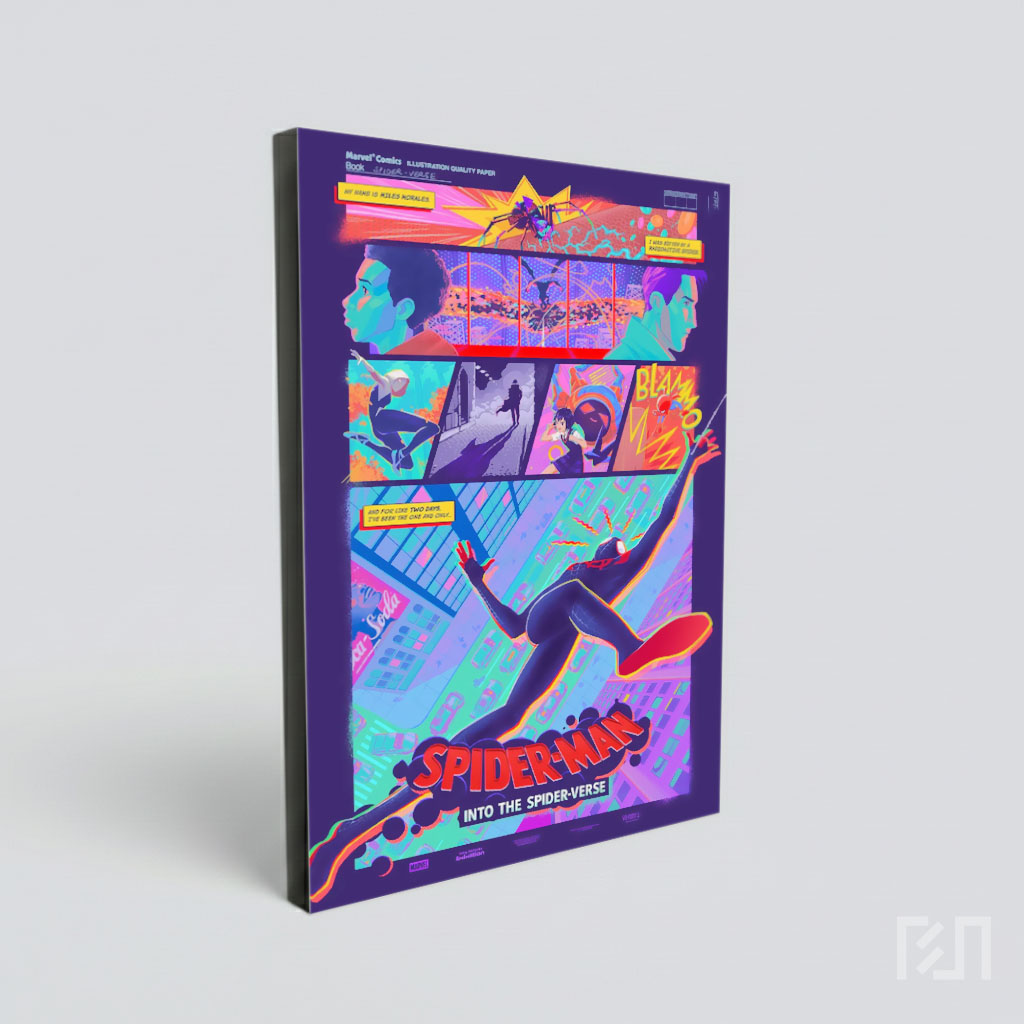 Poster Film Spider-Man: Into the Spider-Verse