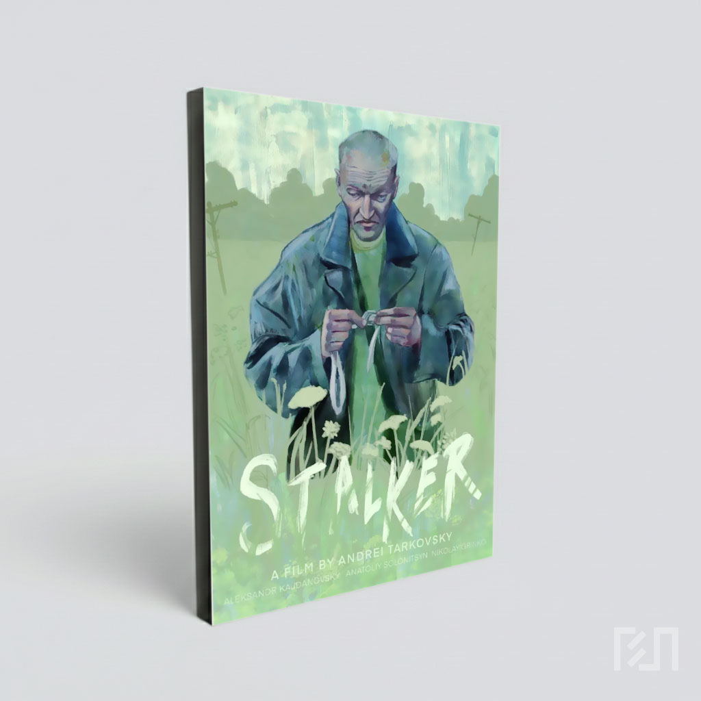 Poster Film Stalker Seni Ilustrasi