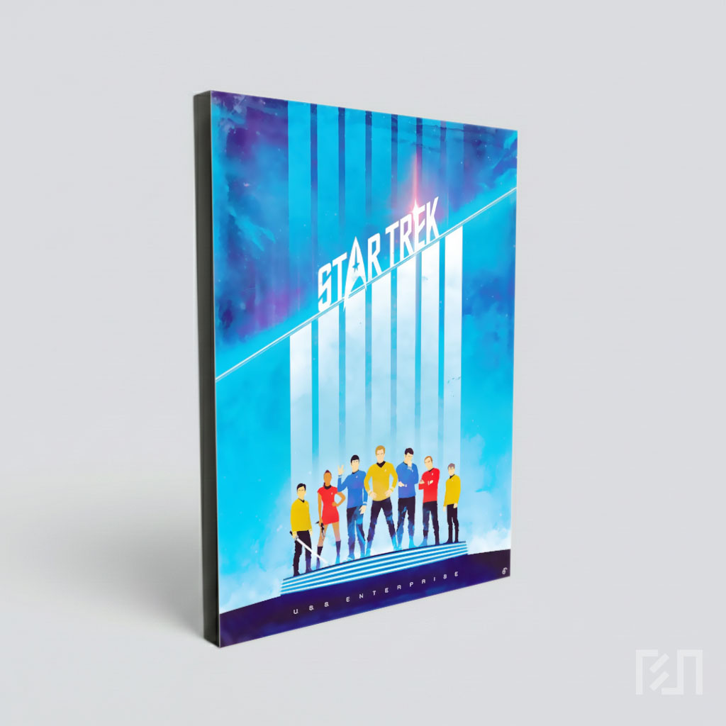 Poster Film Star Trek Minimalis