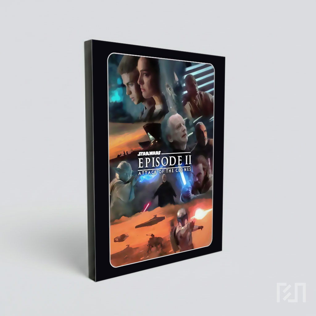 Poster Film Star Wars Episode II: Attack of the Clones