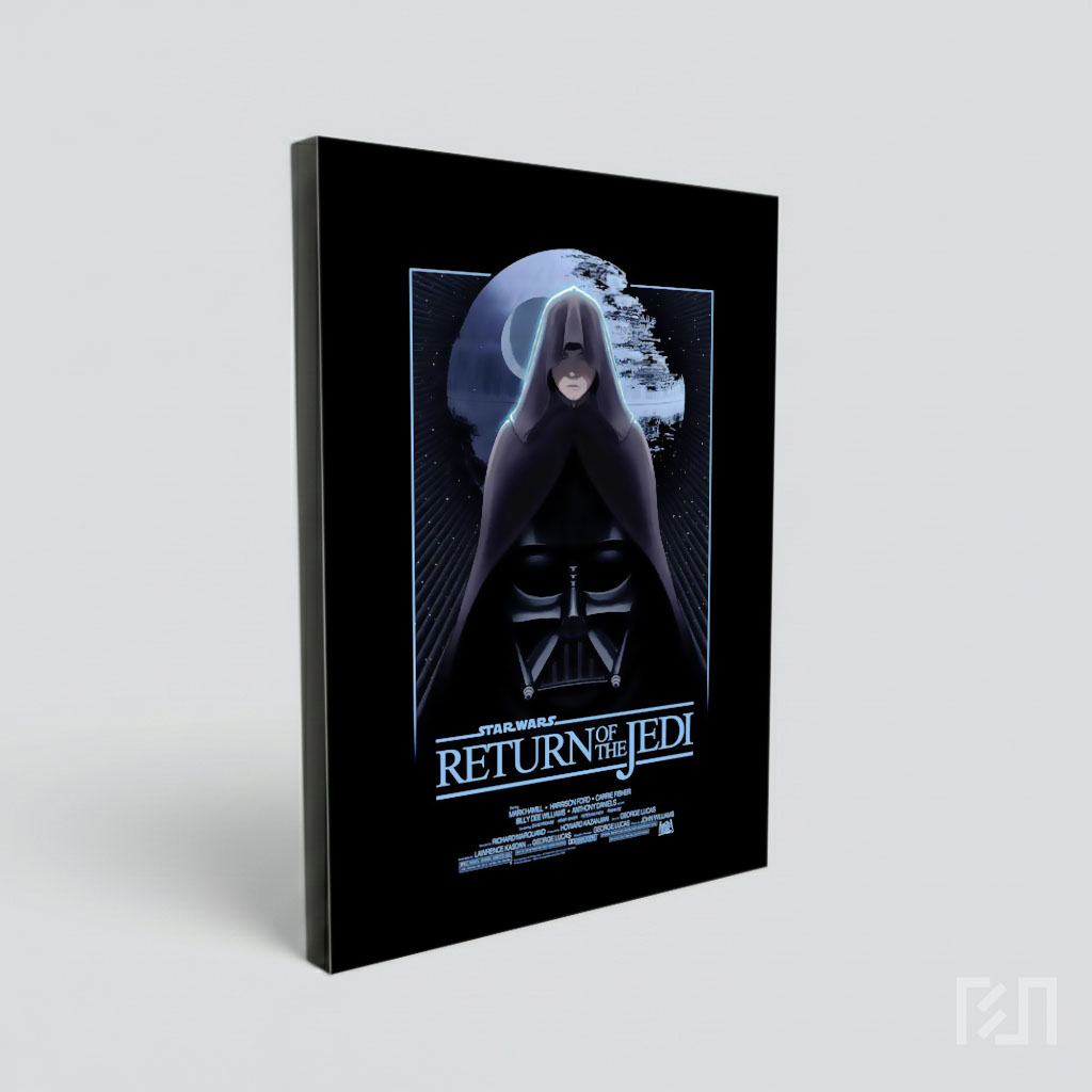 Poster Film Star Wars Return of the Jedi Minimalis