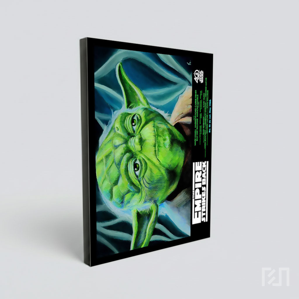 Poster Film Star Wars: The Empire Strikes Back - Yoda