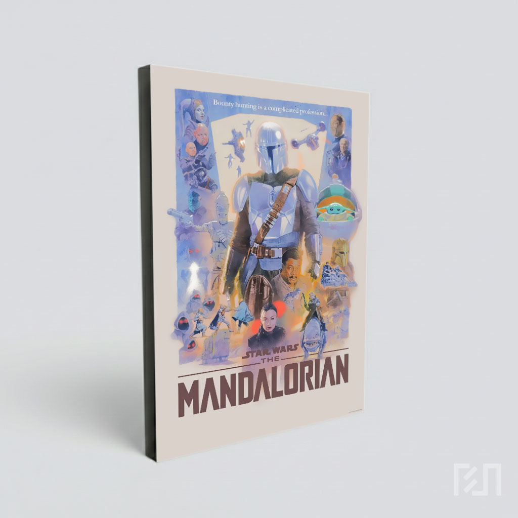 Poster Film Star Wars The Mandalorian