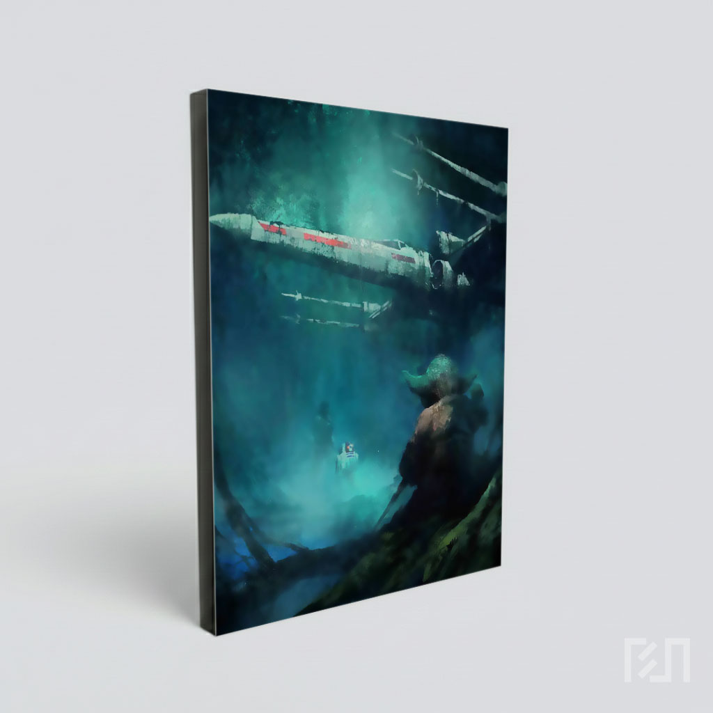 Poster Film Star Wars: Yoda di Dagobah
