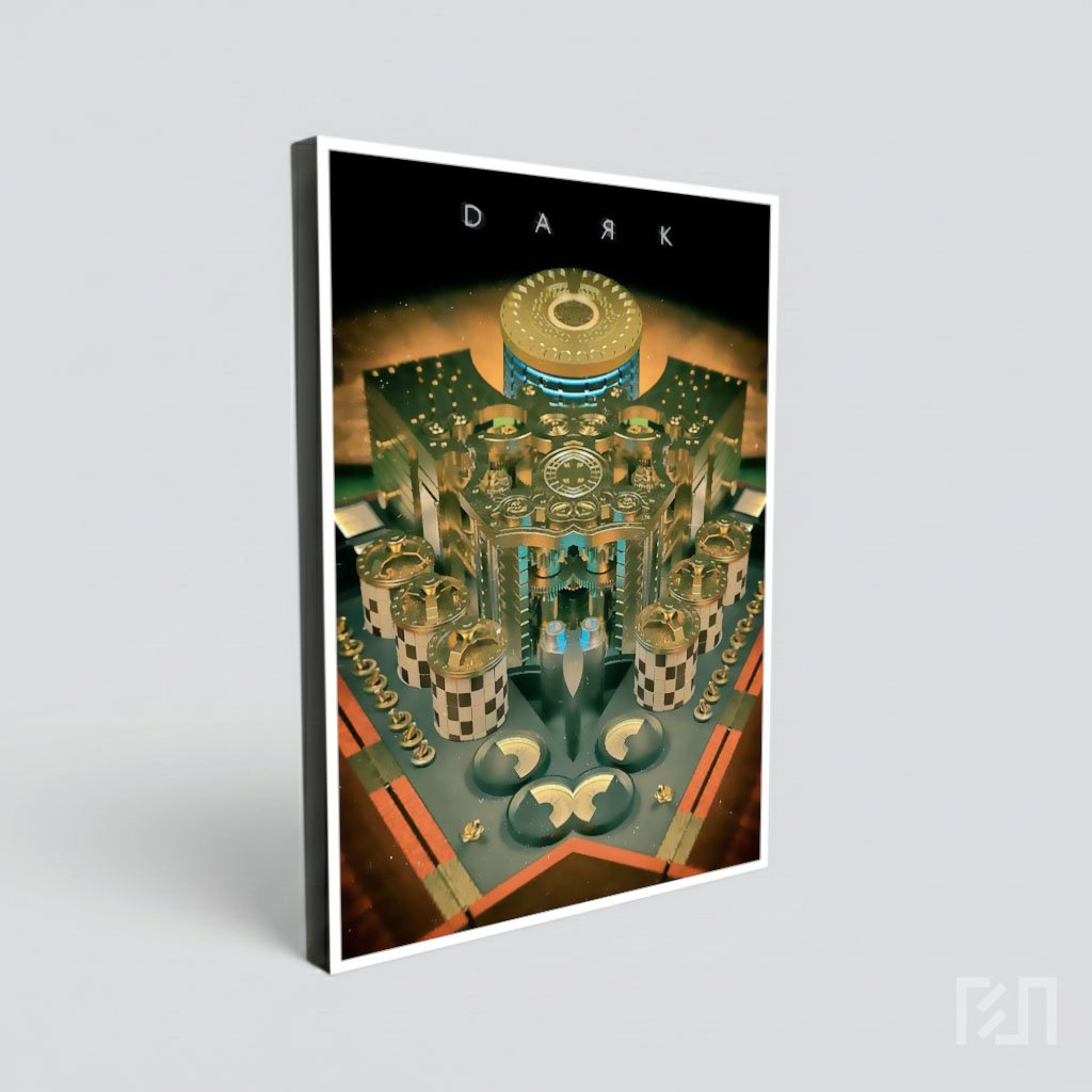 Poster Film Steampunk Mekanis Futuristik